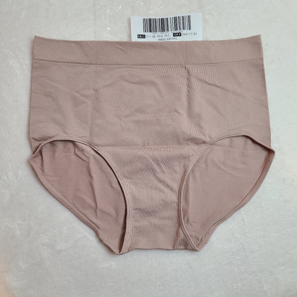 NWT VS MINDD Seamless Stretch Nylon Full Coverage Brief Panty Size M/L